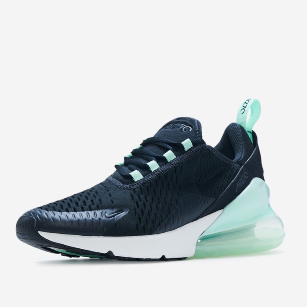 Nike Air Max 270 GS Smoke Grey/Mint Blue 943345-024 7Y/Women’s Size 8.5